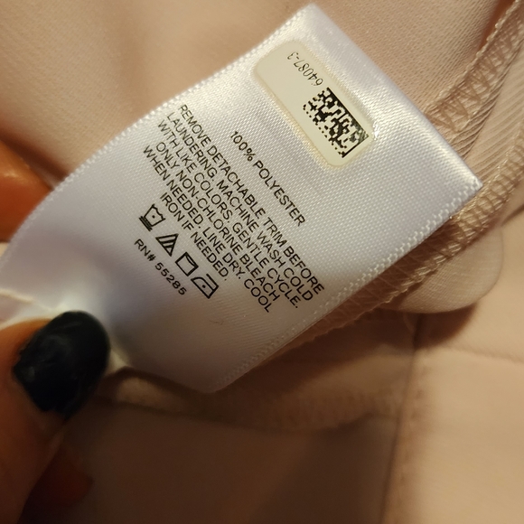 Express coat, long, light pink, size extra small - Picture 6 of 8